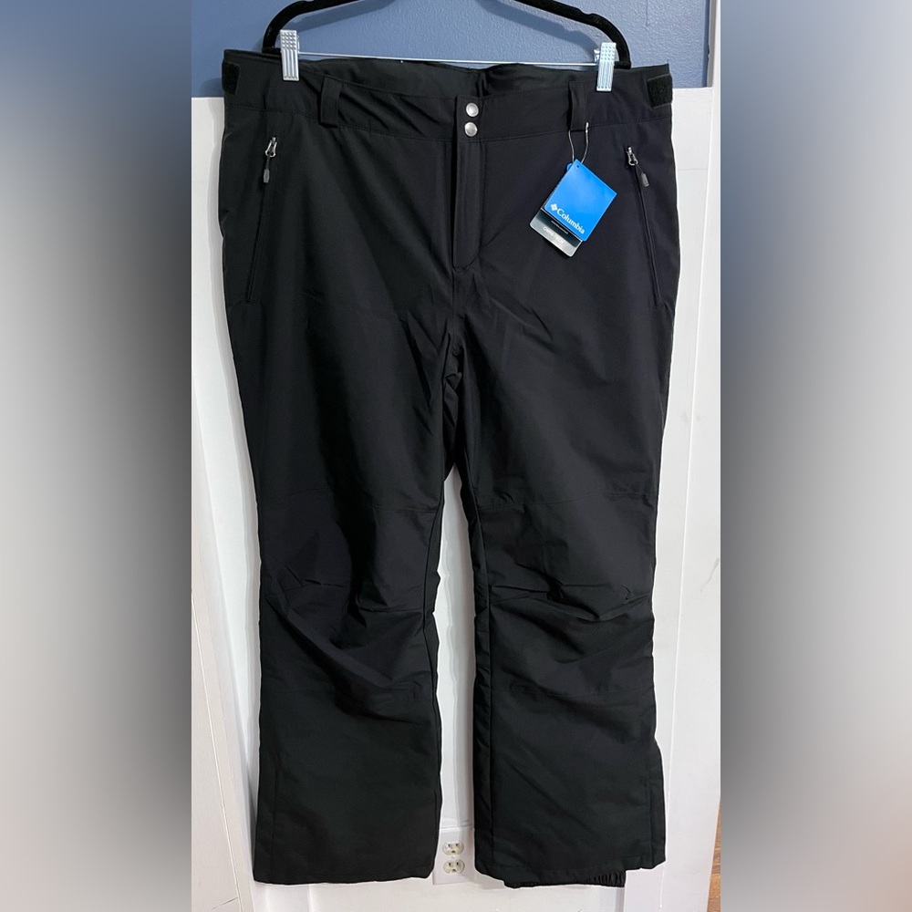 Columbia Women's Shafer Canyon II Insulated Pant Black Size XL Long NWT